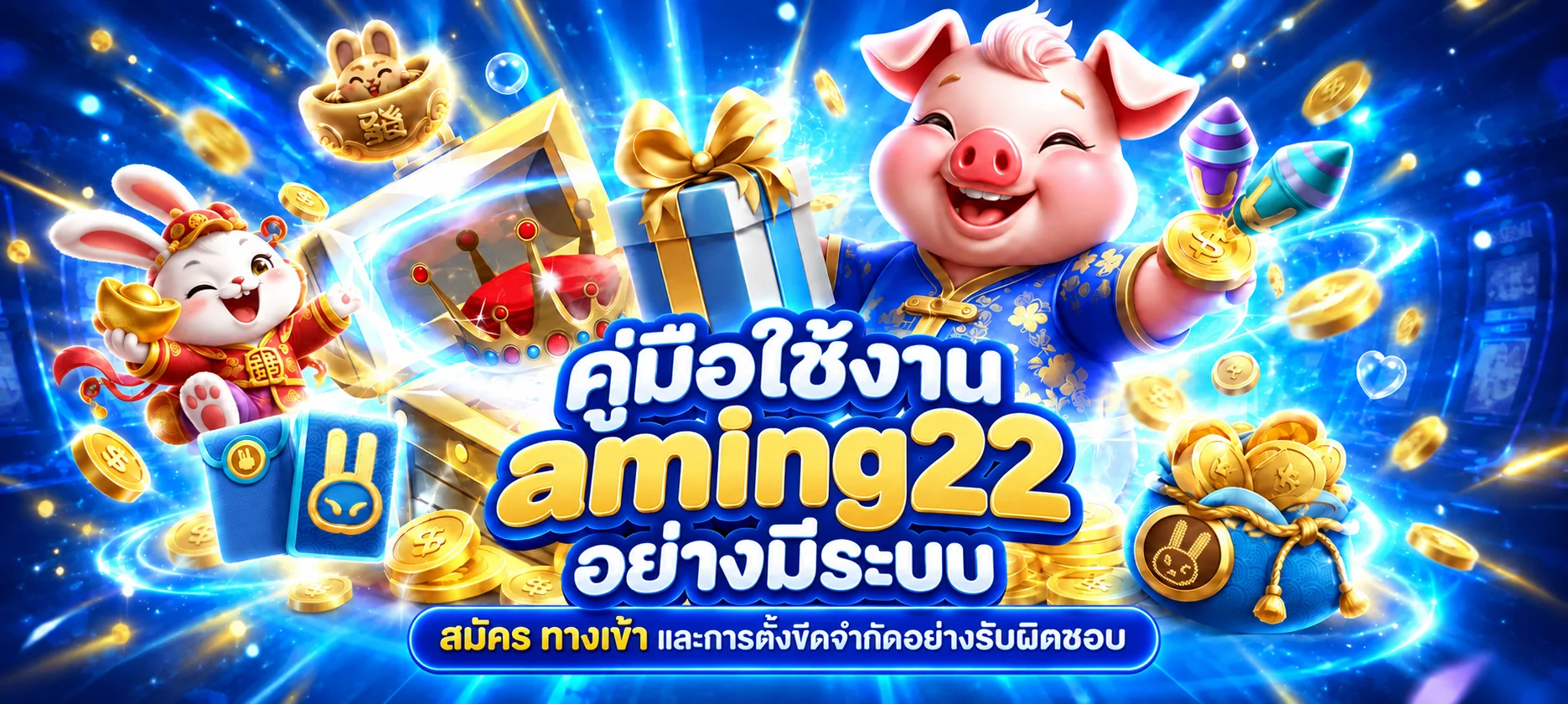 aming22 คู่มือสมัคร ทางเข้า และตั้งขีดจำกัด